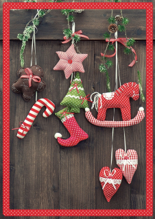 Vánoční blahopřání (221550 GC) - s obálkou